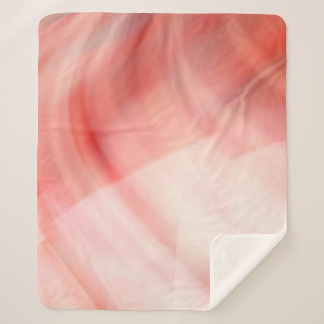 Hand drawn painting. Abstract art background. Colo Sherpa Blanket (Front)