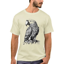 HAND DRAWN PARROT