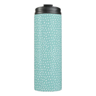 Hand drawn pattern thermal tumbler