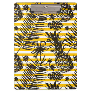 Hand Drawn Pineapples Clipboard