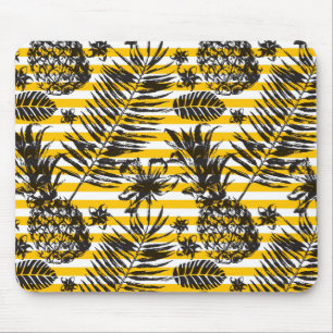 Hand Drawn Pineapples Mouse Pad