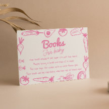 Hand Drawn Pink Locally Grown Girl Book Request