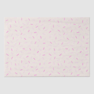 Hand Drawn Pink Sprinkles Tissue Paper