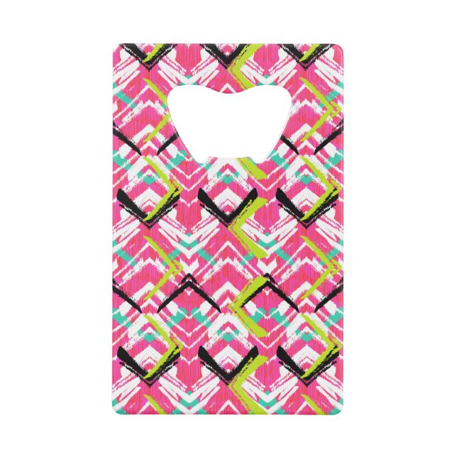 Hand Drawn Pink Zig Zag Pattern (Front)