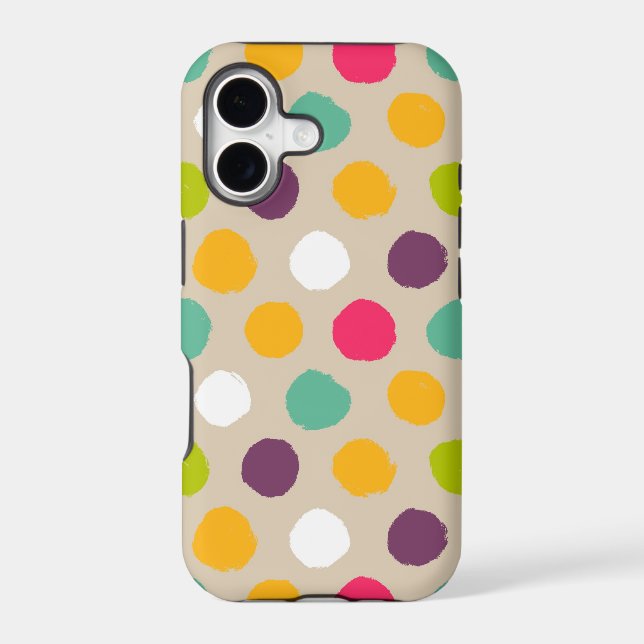 Hand-drawn polka dot pattern (Back)