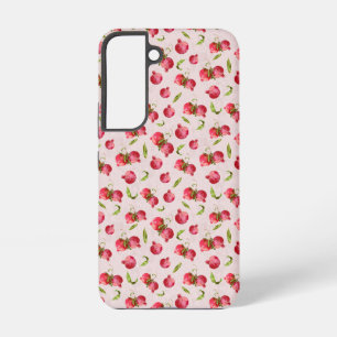 Hand Drawn Pomegranate Botanical Illustration Samsung Galaxy Case