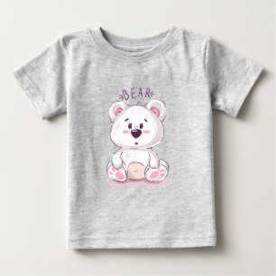 Hand drawn pretty teddy bear T-Shirt