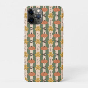 Hand Drawn Pumpkin & Leaf Pattern Case-Mate iPhone Case
