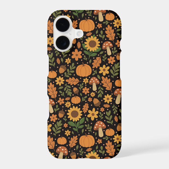 Hand Drawn Rustic Fall Pattern  (Back)