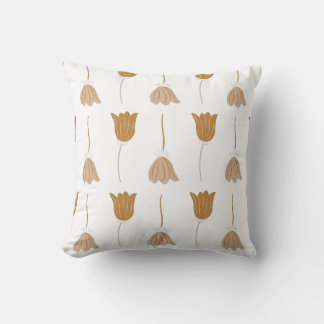 Hand-Drawn Sage Botanical Branch Illustration Cushion