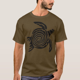 Hand Drawn Sea Turtle Image T-Shirt