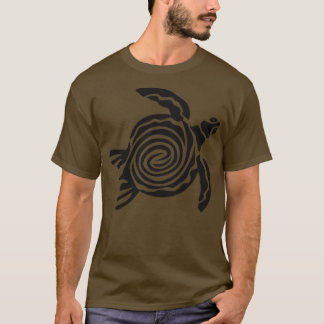 Hand Drawn Sea Turtle Image T-Shirt