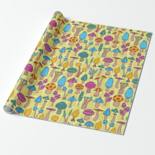Hand drawn seamless pattern with hand drawn doodle wrapping paper
