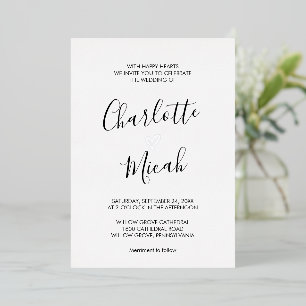 Hand Drawn Silver Foil Heart Wedding
