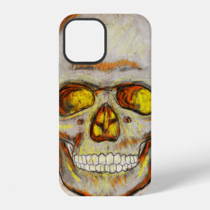Hand Drawn Skull iPhone 12 Case
