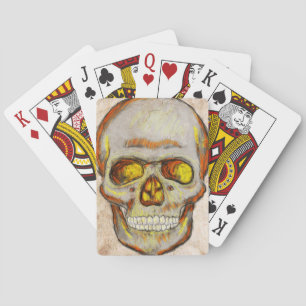 Hand Drawn Skull Playing Cards