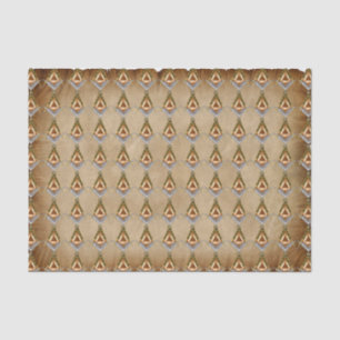 Hand Drawn Square and Compass With All Seeing Eye Tissue Paper