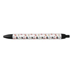 Hand-Drawn Sushi Mix Black Ink Pen