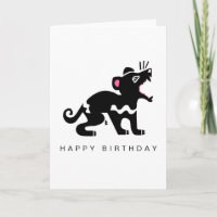 Hand drawn - Tasmanian DEVIL - Wildlife -
