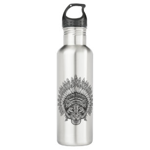 Hand Drawn Tiger In Style 710 Ml Water Bottle