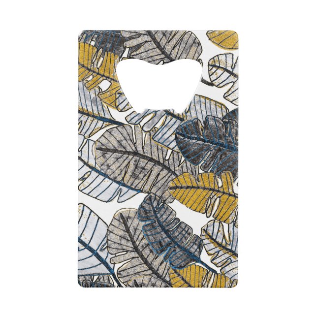 Hand Drawn: Tropical Leaves (Front)