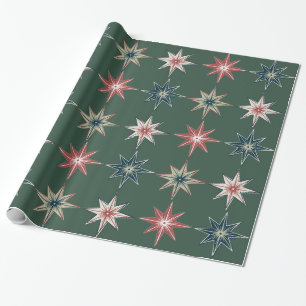 Hand Drawn Twinkle Stars - Holiday Wrapping Paper