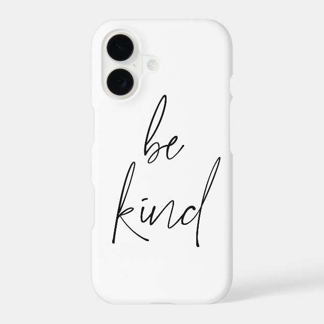 Hand Drawn Typography Be Kind Quote (Back)