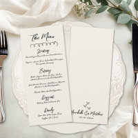 Hand Drawn Vintage Whimsical Wedding