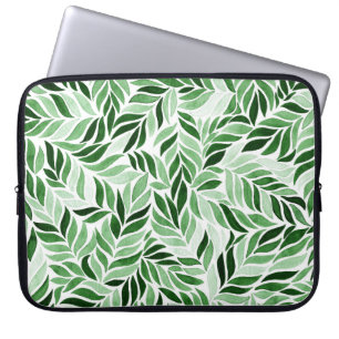 Hand-Drawn Watercolor Abstract Seamless Pattern Laptop Sleeve