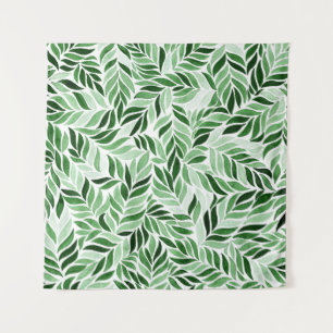 Hand-Drawn Watercolor Abstract Seamless Pattern Tapestry