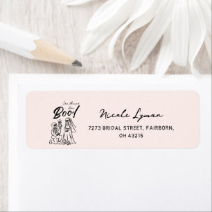 Hand Drawn Whimsical Halloween Bridal Shower