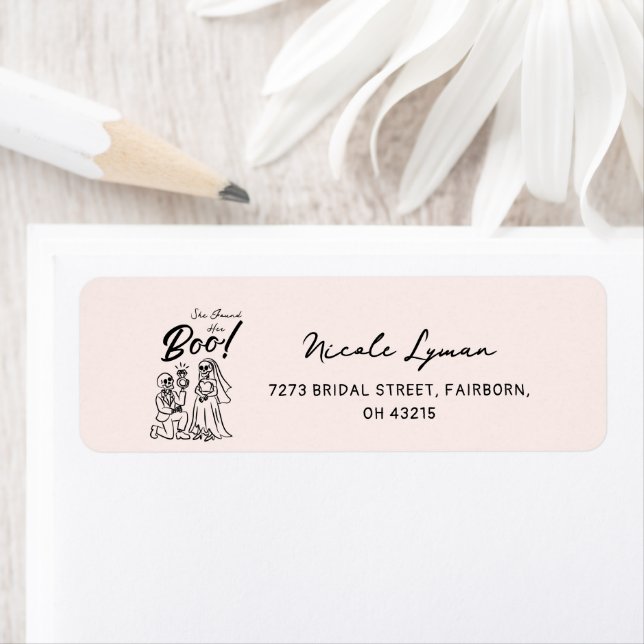 Hand Drawn Whimsical Halloween Bridal Shower (Insitu)