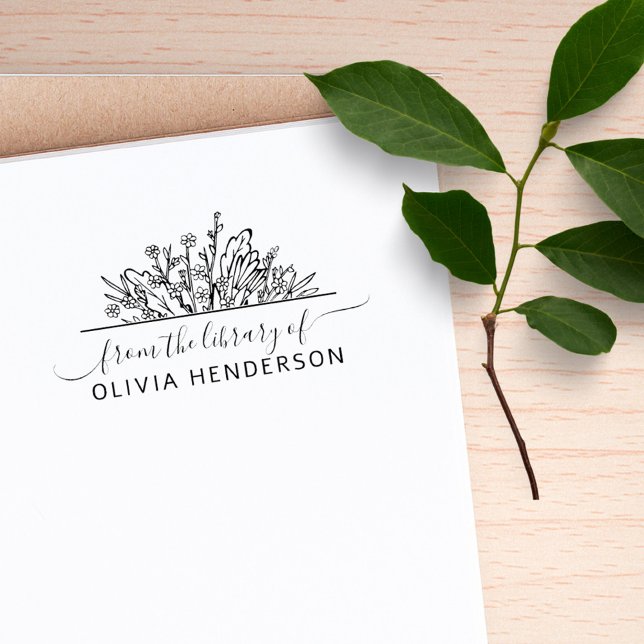 Hand-drawn Wildflowers From The Library Of Rubber Stamp (Creator Uploaded)