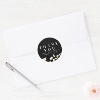 Hand-drawn Wildflowers Minimalist Thank You