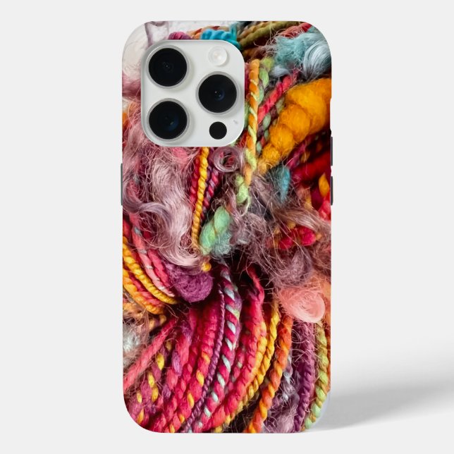 Hand Dyed and Handspun Yarn  Case-Mate iPhone Case (Back)