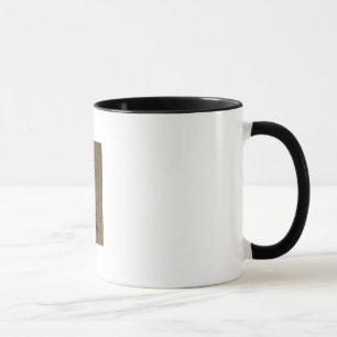 Hand embroidery grapes mug