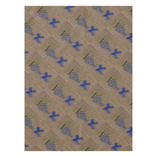 Hand embroidery grapes napkin tablecloth (Front)