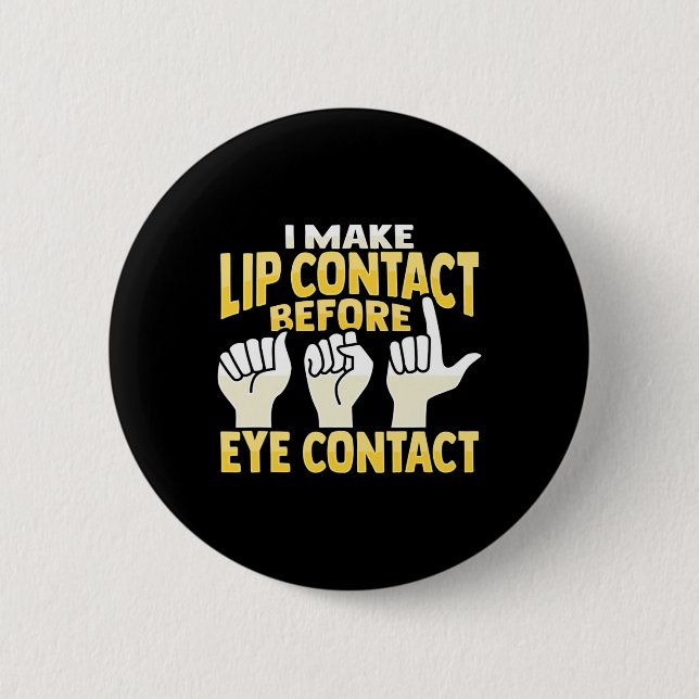 Hand Gesture Deaf Hearing Loss Awareness 10  6 Cm Round Badge (Front)