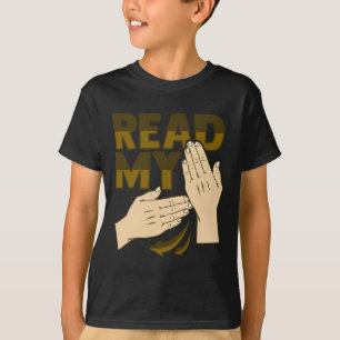 Hand Gesture Deaf Hearing Loss Awareness 12 T-Shirt