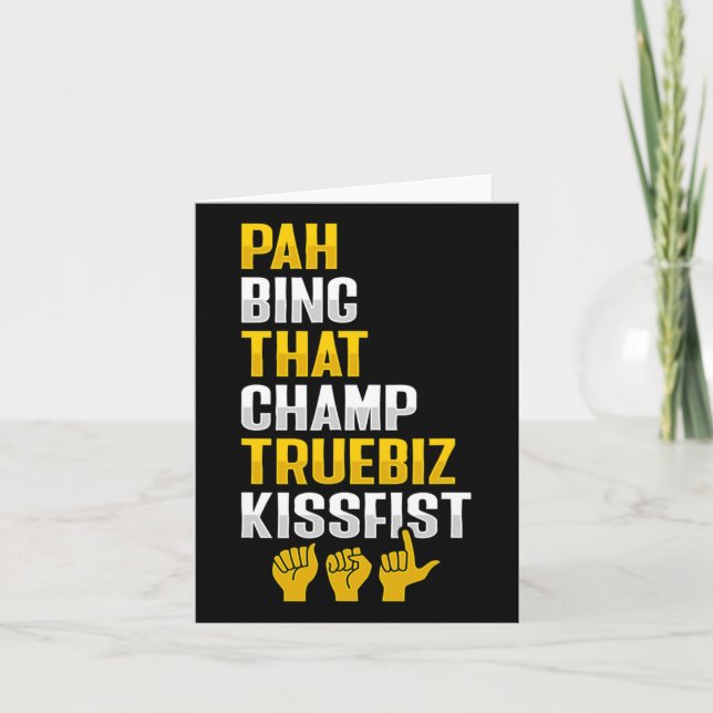 Hand Gesture Deaf Hearing Loss Awareness 8  Card (Front)