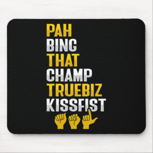 Hand Gesture Deaf Hearing Loss Awareness 8  Mouse Pad
