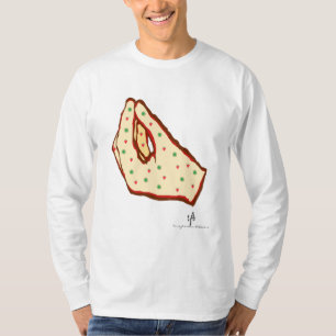 Hand Gesture Strawberry-Kiwi Pizza Unisex LS T-Shirt