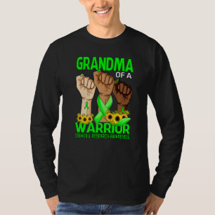 Hand Grandma Of A Warrior Stem Cell Research Aware T-Shirt
