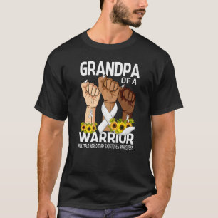 Hand Grandpa Of A Warrior Multiple Hereditary Exos T-Shirt