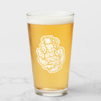 Hand Grenade In Comics Style