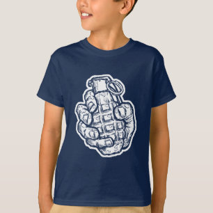 Hand Grenade In Comics Style T-Shirt