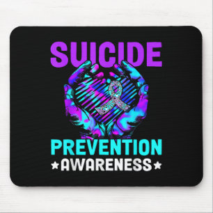 Hand Heart Suicide Prevention Awareness Week Septe Mouse Pad