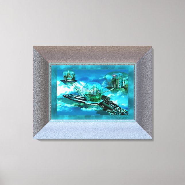 Hand Held Hope Wrapped Canvas (Front)