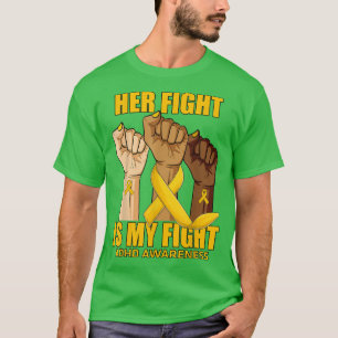 Hand Her Fight Is My Fight ADHD Awareness737 T-Shirt