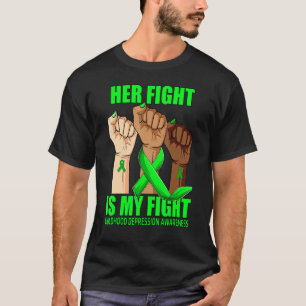 Hand Her Fight Is My Fight Childhood Depression Aw T-Shirt